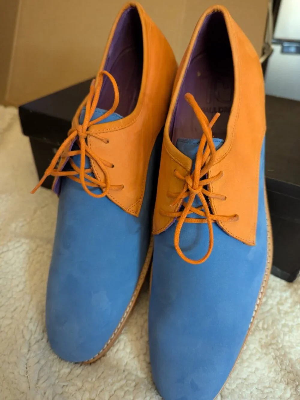 PAUL DRISH Men's Sude Shoes Size 9.5
